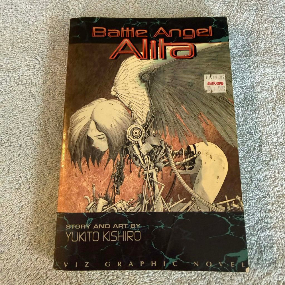 Battle Angel Alita Viz Graphic Novel by Yukito Kishiro – Vintage Manga Cyberpunk